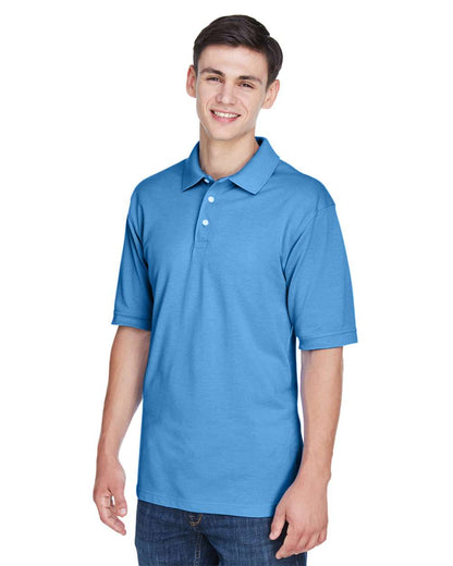 Harriton Men's Easy Blend™ Polo M265 #colormdl_Nautical Blue