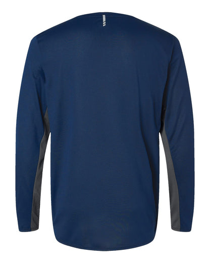 Oakley Men's Team Issue Hydrolix Long Sleeve T-Shirt FOA402992 #color_Team Navy