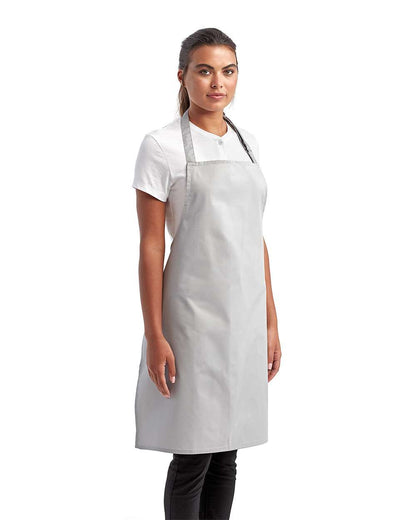 Artisan Collection by Reprime Recycled Bib Apron RP150 #colormdl_Silver