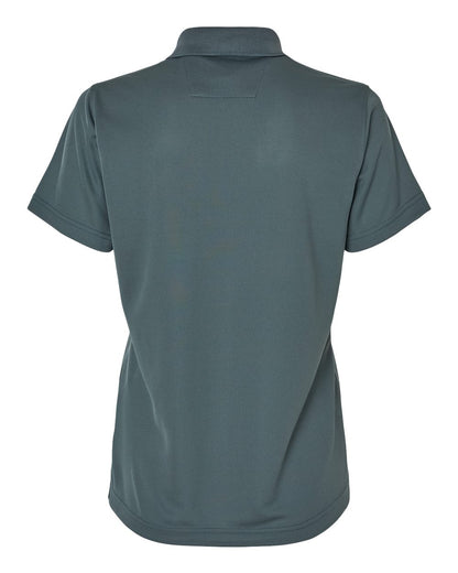Paragon Women's Saratoga Performance Mini Mesh Polo 104 #color_Carbon