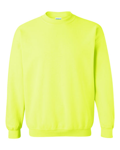 Gildan Unisex Heavy Blend™ Crewneck Sweatshirt 18000 #color_Safety Green