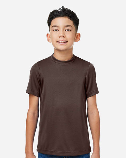 Team 365 Youth Zone Performance Mesh T-Shirt TT15Y #colormdl_Sport Dark Brown