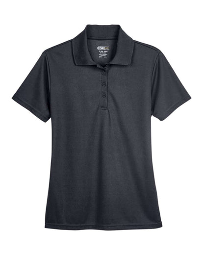CORE365 Women's Origin Performance Piqué Polo 78181 #color_Carbon