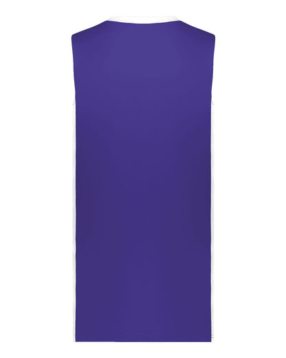 Augusta Sportswear Youth Match-Up Basketball Jersey 6887 #color_Purple/ White
