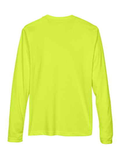 Team 365 Women's Zone Performance Long Sleeve T-Shirt TT11WL #color_Safety Yellow