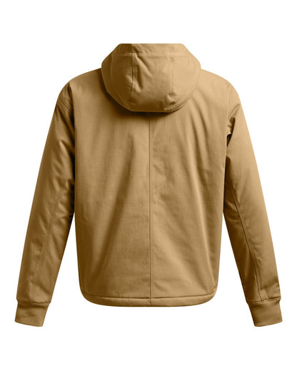 Under Armour Men's Icon Fleece Jacket 1387568 #color_Camel/ Coyote