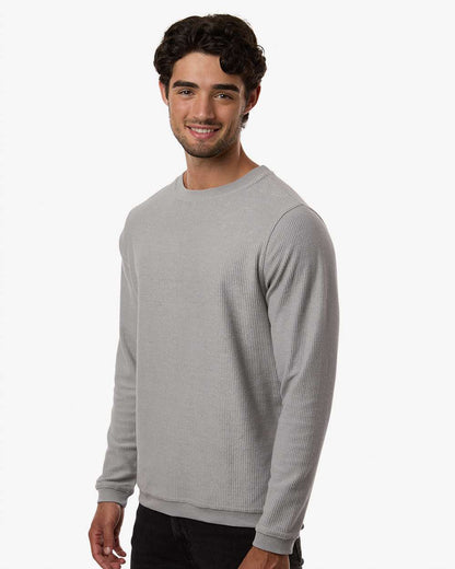 Boxercraft Unisex Corded Crewneck Sweatshirt D02 #colormdl_Oxford