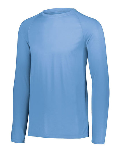 Augusta Sportswear Attain Color Secure® Performance Long Sleeve T-Shirt 2795 #color_Columbia Blue