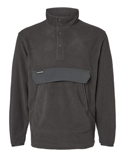 DRI DUCK Timber Mountain Fleece Pullover 7356 #color_Charcoal