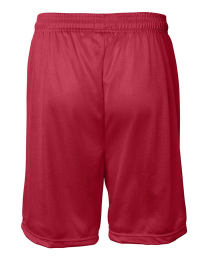 Badger Mini Mesh 7'' Inseam Shorts 7237 #color_Red