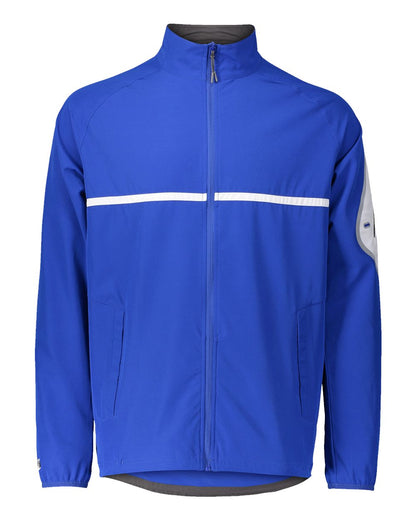 Holloway Unisex Weld Jacket 229543 #color_Royal/ White