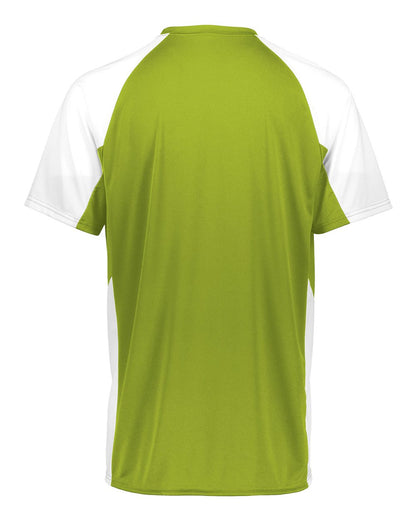 Augusta Sportswear Men's Cutter Jersey 1517 #color_Lime/ White