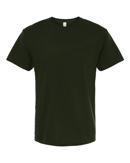 M&O Men's Gold Soft Touch T-Shirt 4800 #color_Forest Green