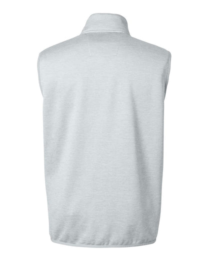 HUK Men's Coldfront+ Vest H130099 #color_Harbor Mist Heather