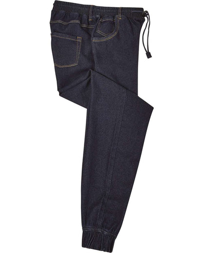 Artisan Collection by Reprime Unisex Chef's Artisanal Joggers RP556 #color_Indigo Denim