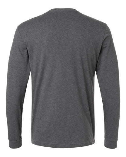 Next Level Unisex CVC Long Sleeve T-Shirt 6211 #color_Heather Heavy Metal