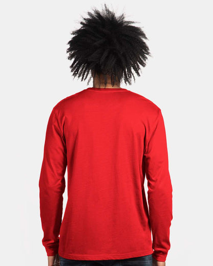 Next Level CVC Long Sleeve T-Shirt 6211 #colormdl_Red