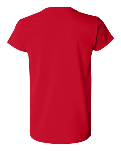 Bayside Women's USA-Made T-Shirt 3325 #color_Red