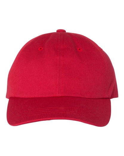 YP Classics Classic Dad Hat 6245CM #color_Cranberry