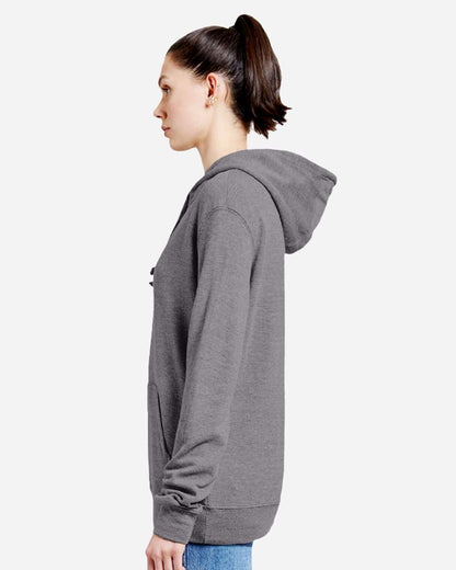 Lane Seven Unisex French Terry Pullover Hooded Sweatshirt LS13001 #colormdl_Heather Graphite