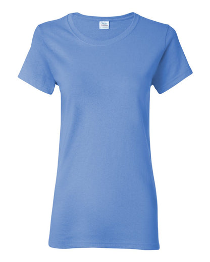 Gildan Women's Heavy Cotton™ T-Shirt 5000L #color_Carolina Blue