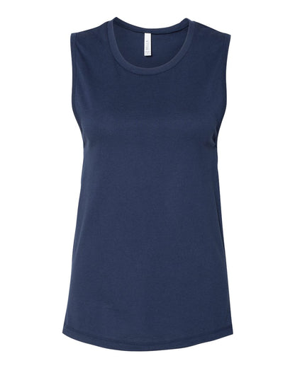 BELLA + CANVAS Women's Jersey Muscle Tank 6003 #color_Navy