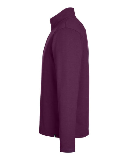 Glyder Men's Vertex Quarter-Zip Pullover MDP1733 #color_Mulberry