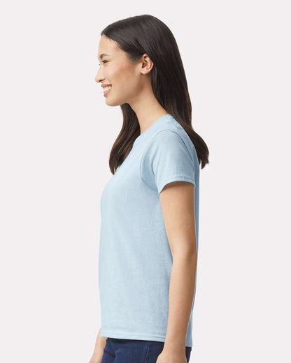 Gildan Women's Ultra Cotton® T-Shirt 2000L #colormdl_Light Blue