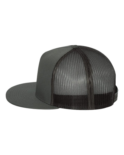 YP Classics Five-Panel Classic Trucker Cap 6006 #color_Charcoal