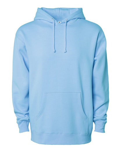 Independent Trading Co. Unisex Heavyweight Hooded Sweatshirt IND4000 #color_Blue Aqua