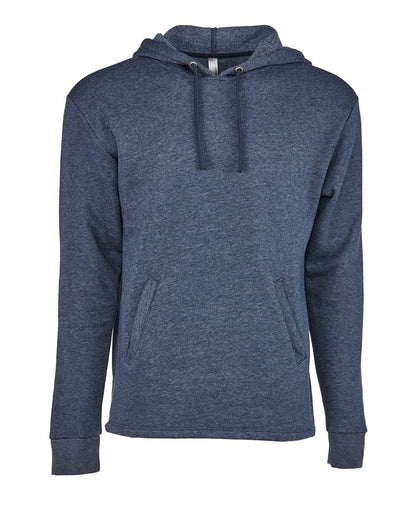 Next Level Malibu Welt Pocket Hoodie 9300 #color_Heather Midnight Navy