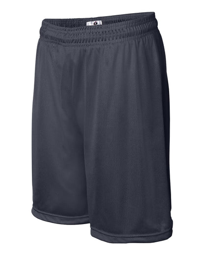 Badger Mini Mesh 7'' Inseam Shorts 7237 #color_Navy