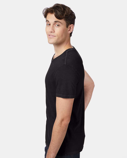 Alternative Heritage Garment Dyed Distressed Tee 4850 #colormdl_Smoke Reactive