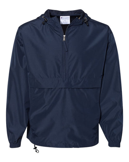Champion Unisex Packable Anorak Jacket CO200 #color_Navy