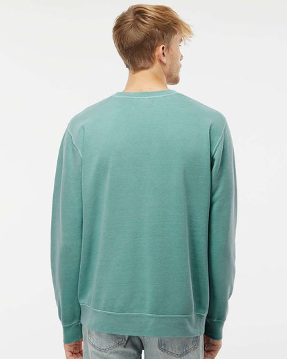 Independent Trading Co. Midweight Pigment-Dyed Crewneck Sweatshirt PRM3500 #colormdl_Pigment Mint