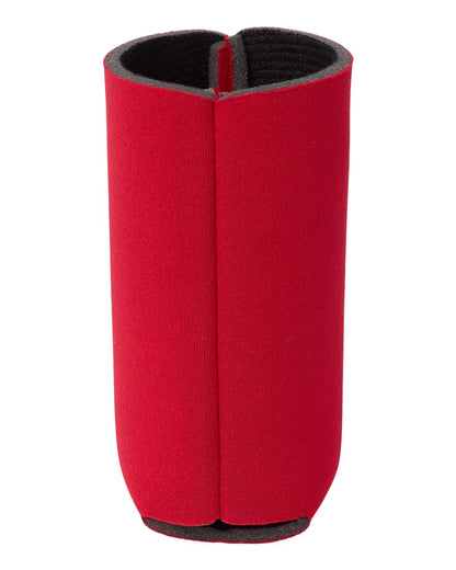 Liberty Bags 12 oz. Neoprene Slim Can and Bottle Holder FT007SC #color_Red