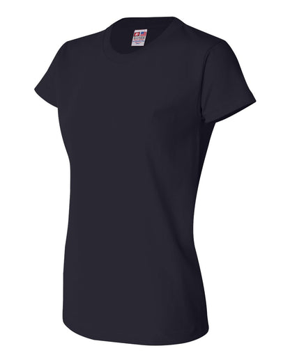 Bayside Women's USA-Made T-Shirt 3325 #color_Navy