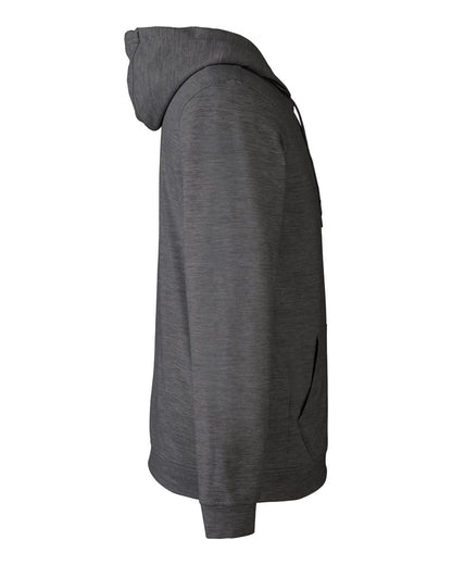 Puma Golf Men's Cloudspun Progress Hooded Sweatshirt 534527 #color_Puma Black Heather
