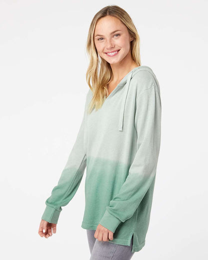 MV Sport Women's French Terry Ombré Hooded Sweatshirt W20185 #colormdl_Greenstone/ Jungle Green