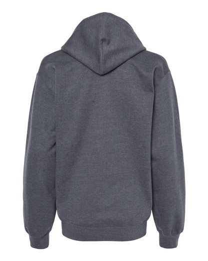 Gildan Unisex Softstyle® Midweight Hooded Sweatshirt SF500 #color_Dark Heather