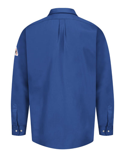 Bulwark Men's Tall Snap-Front Uniform Shirt - EXCEL FR SES2T #color_Royal Blue
