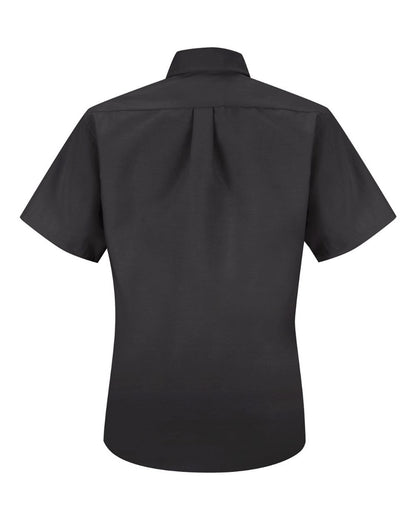 Red Kap Women's Poplin Dress Shirt SP81 #color_Black