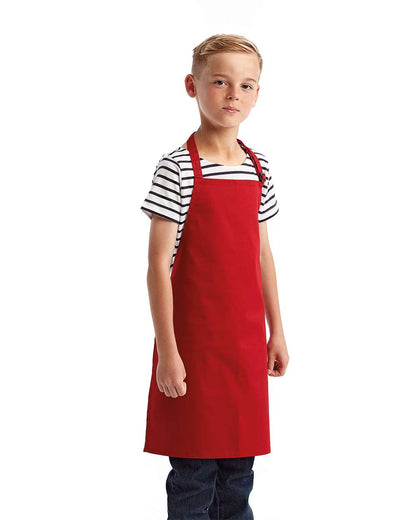 Artisan Collection by Reprime Youth Recycled Apron RP149 #colormdl_Red
