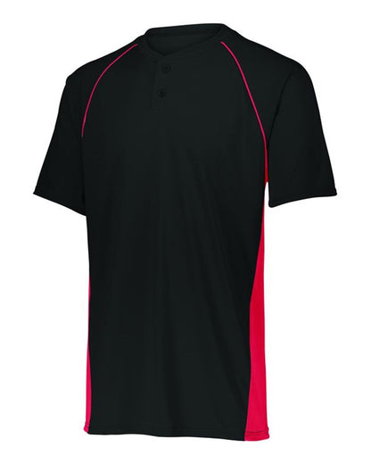 Augusta Sportswear Youth Limit Jersey 1561 #color_Black/ Red