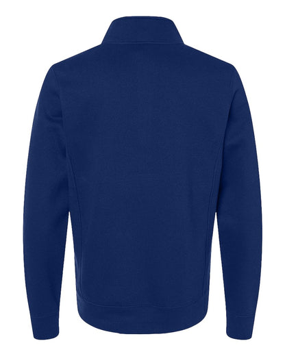 J. America Unisex Heavyweight Fleece Quarter-Zip Sweatshirt 8717 #color_True Navy