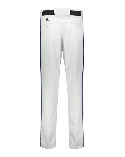 Russell Athletic Youth Piped Change-Up Baseball Pants R14DBB #color_White/ Navy