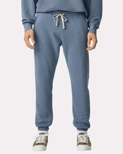 Comfort Colors Garment-Dyed Lightweight Fleece Sweatpants 1469 #colormdl_Blue Jean