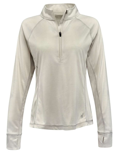 Spyder Women's Freestyle Half-Zip Pullover S16798 #color_Platinum