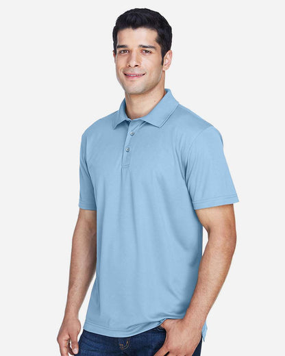 Harriton Men's Polyester Jersey Polo M315 #colormdl_Light Blue