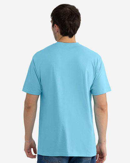 Next Level Men's Ideal Jersey T-Shirt 1810 #colormdl_Pacific Blue